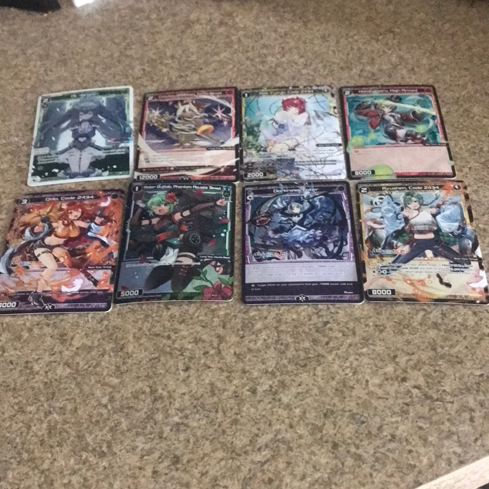 Wixoss anime Japanese cards!